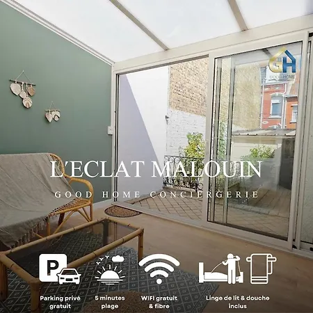 L'eclat Malouin - Parking & Garden *